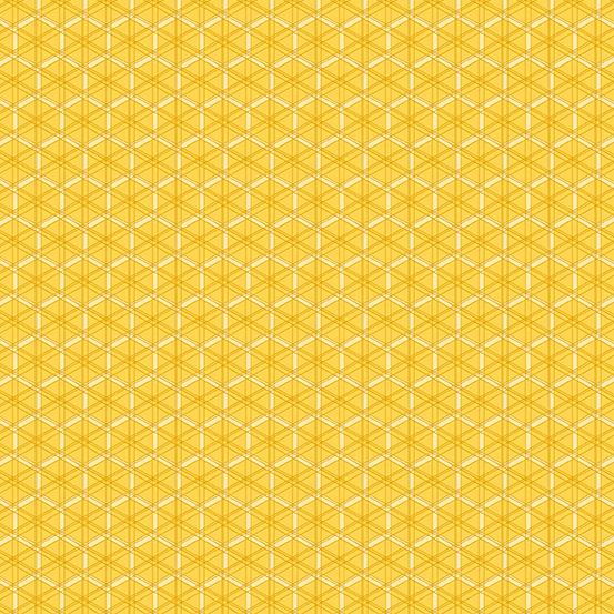 Bee Happy Honeycomb Yellow
