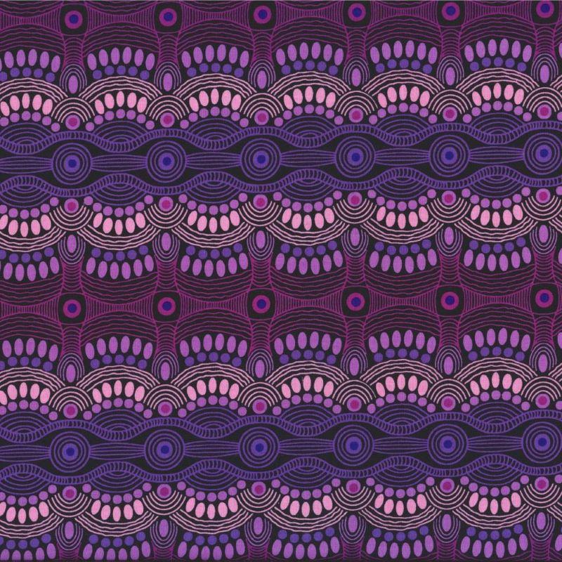 Aboriginal Desert Flora Purple