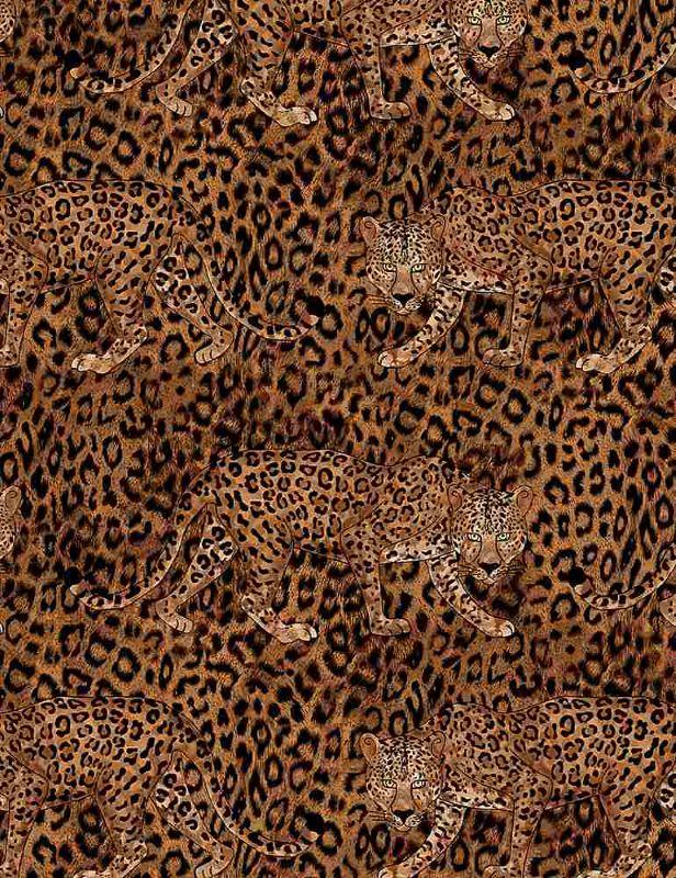 African Prints Wild Camo Leopard Print