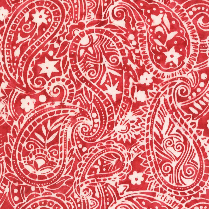 Anthology Batik Paisley Red