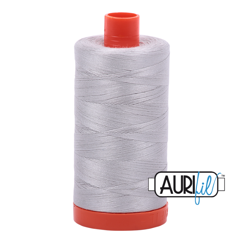 Aurifil Aluminium 50 wt Cotton Thread 1422 yd Spool