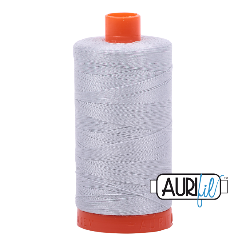 Aurifil Dove 50 wt Cotton Thread 1422 yd Spool