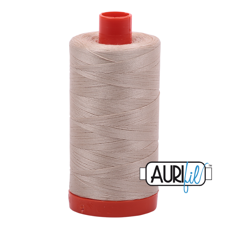 Aurifil Ermine 50 wt Cotton Thread 1422 yd Spool