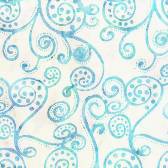 Batik Swirl Turquoise
