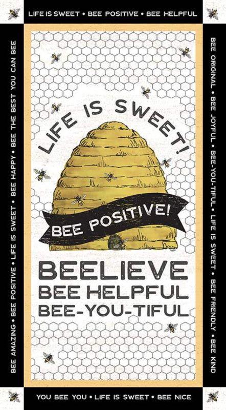 Bee's Life Panel 24" x 42"
