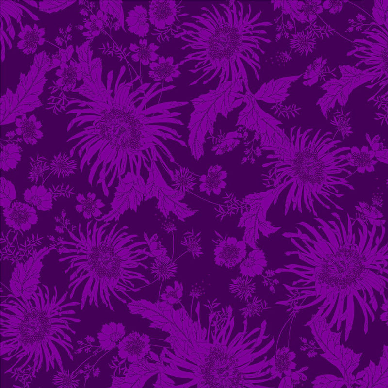 Bloom 108 inch Wideback Purple