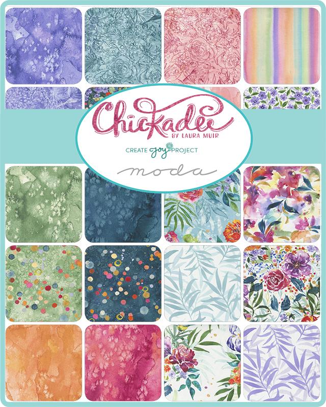 Chickadee Layer Cake of 42 Pre-Cut 10 inch Squares