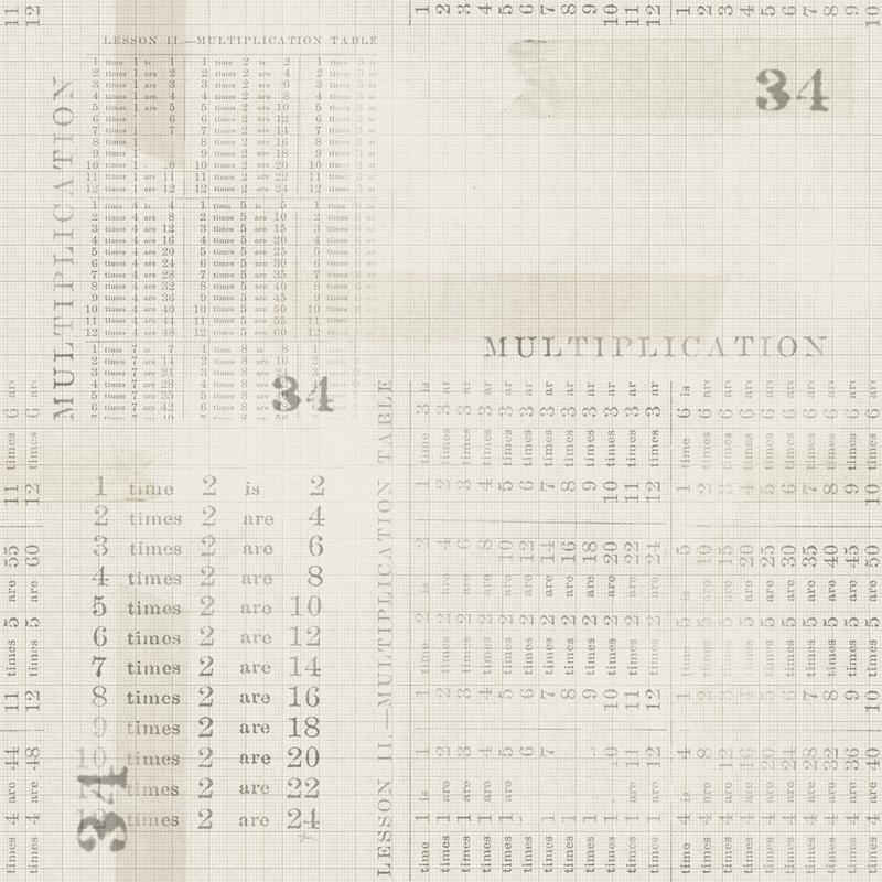 Embark Multiplication Table Parchment