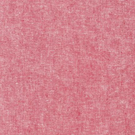 Kaufman Essex Yarn Dyed Red
