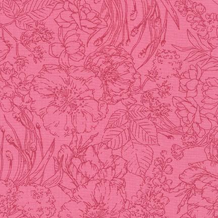 Nature's Notebook Floral Tone on Tone Rose