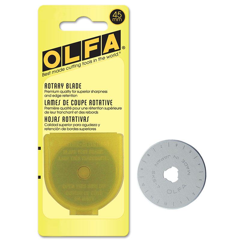 Olfa 45mm Rotary Cutter Blade - 1 Pak