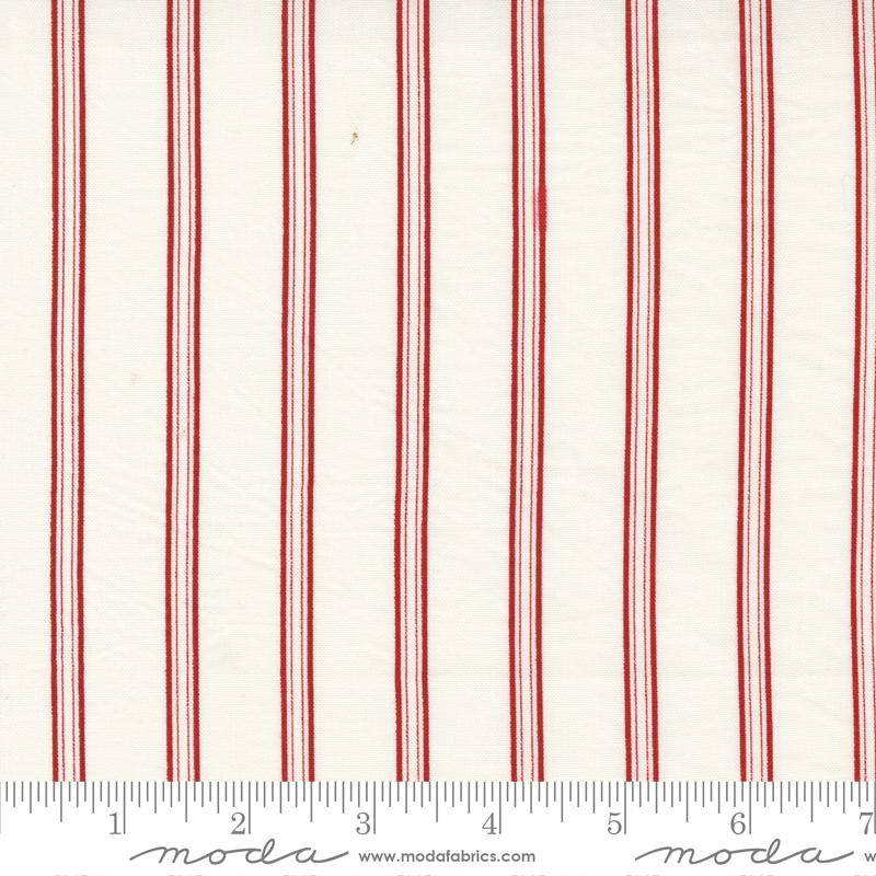 Red and White Gatherings Double Stripe Vanilla