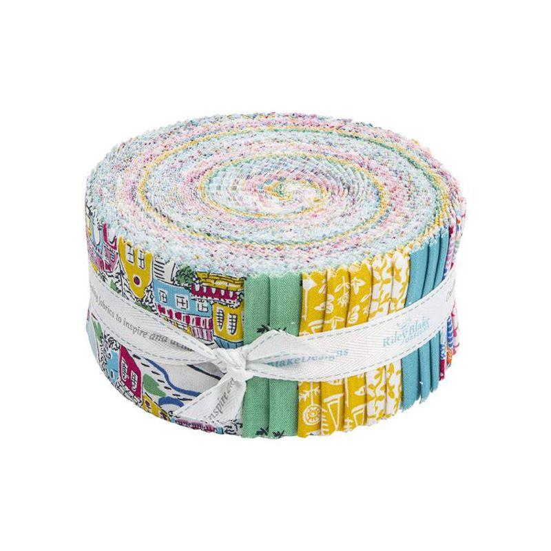 Liberty Riviera Jelly Roll of 40 Pre-Cut 2.5 inch Strips